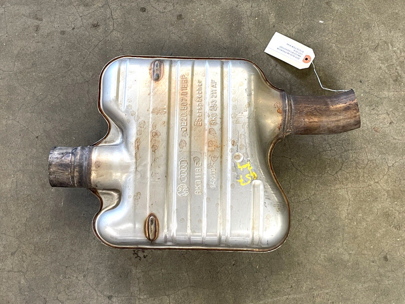 ⭐2016-2018 AUDI A6 2.0L REAR RIGHT PASS SIDE EXHAUST MUFFLER & TIP OEM LOT2514