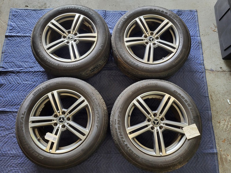 2020-2022 Mercedes GLC 300 Wheel Rim SET of 4 235/60R18 18x8 ET38 OEM 2534014500