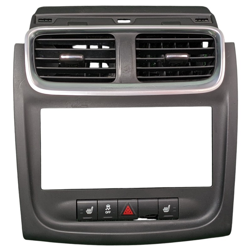 2011-2014 Dodge Avenger Dash Radio Bezel W/ Hazard & Heated Switch 1SR07TRMAA