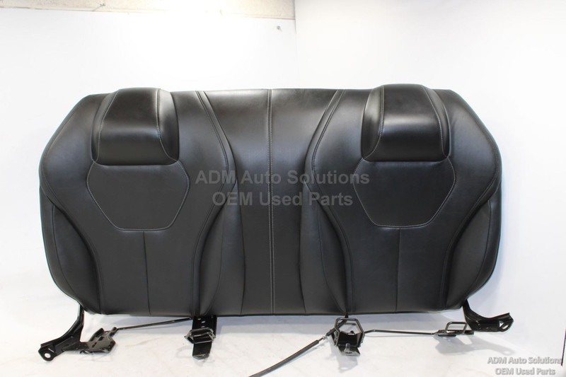 2017-2022 INFINITI Q60 Rear Seat Upper Backrest Cushion OEM / Black Leather