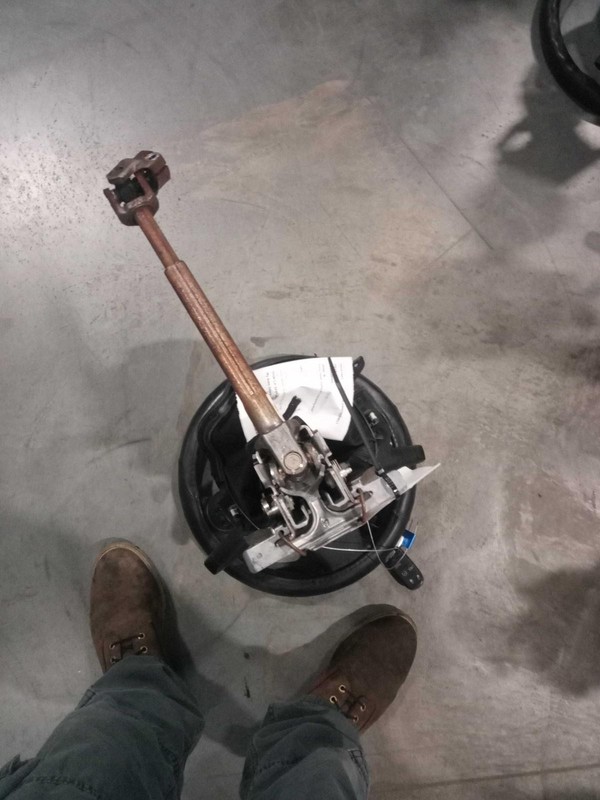 2015 Chrysler 200 Steering Column Black OEM 68145642AH 136k Miles