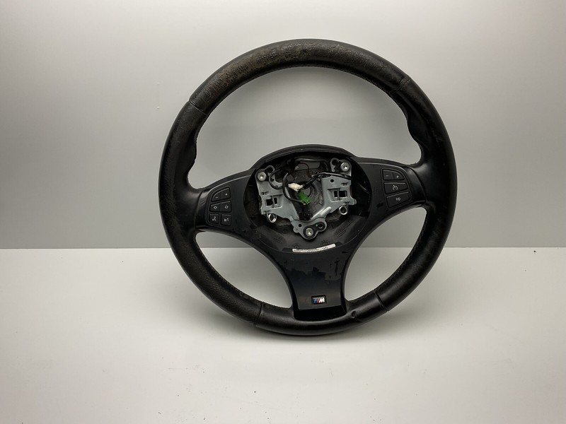 2004 2005 2006 Bmw X3 M X3M Sport Steering Wheel With Cruise Black 3449922 E53