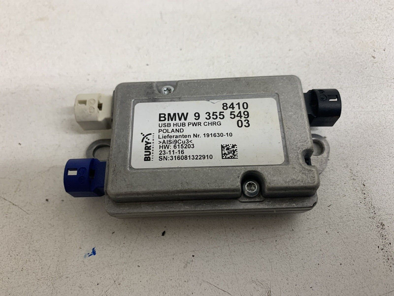2017 BMW M4 USB Power Charging Supply Module 9 355 549 03 Computer Oem