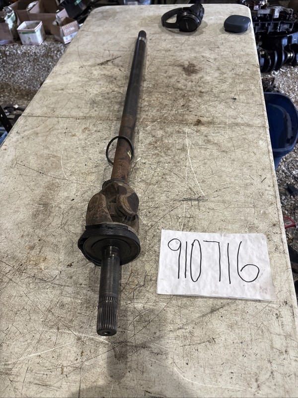 2000-2005 Ford F250 F350 Excursion Front AxleRight Axle Shaft 4.10 Ratio