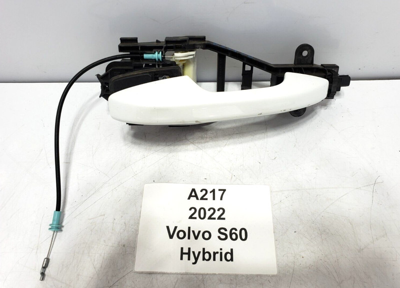 ✅ 19-24 OEM Volvo S60 Front Right Passenger Side Exterior Door Handle White 707*