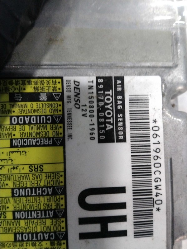 Used Air Bag Module fits: 2014 Toyota Sienna Air Bag air bag under console side