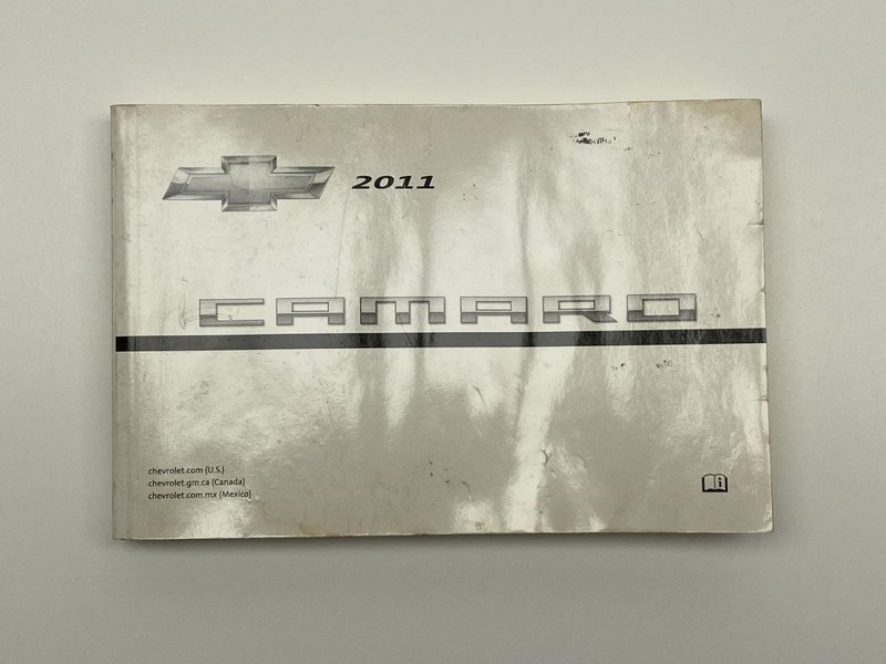 Owners Manual 2011 Chevrolet Camaro 86625