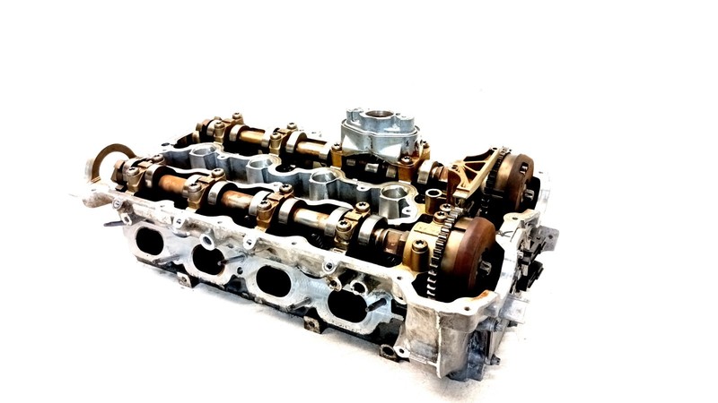 08-14 BMW F01 F02 750i X5 4.4 V8 5 6 7 MOTOR ENGINE CYLINDER HEAD RIGHT OEM 0114