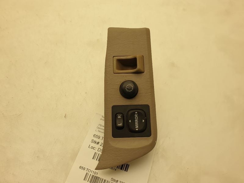 2001 TOYOTA RAV4 L MIRROR CONTROL SWITCH ASSEMBLY