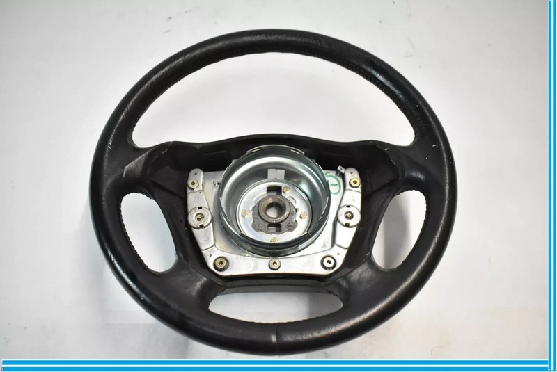 98-05 Mercedes W163 ML320 ML500 ML55 AMG 4 Spoke Driver Steering Wheel Black OEM