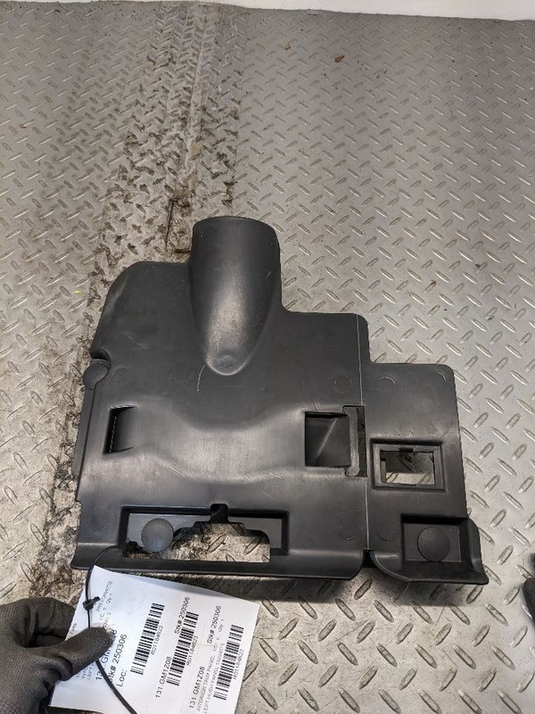 05-13 C6 Corvette LEFT Foot Trim Panel Under Dashboard Hush Panel USED D 1184623