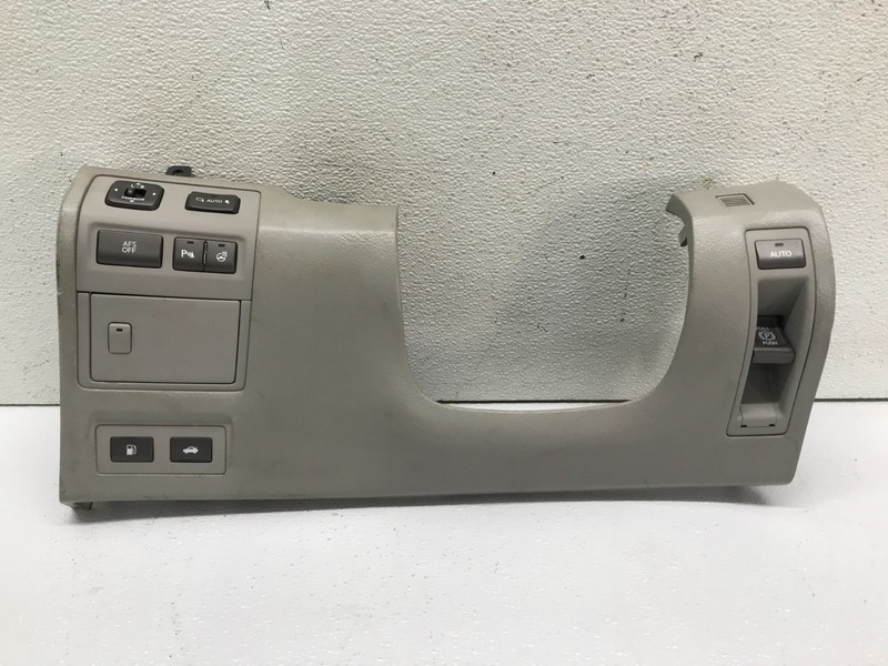 07-12 LEXUS LS460 DRIVER LEFT SIDE DASH KNEE KICK PANEL TRIM COVER GRAY OEM