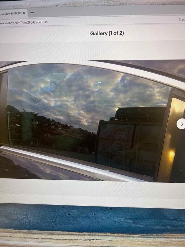 Rear Door Glass/window MERCEDES CLS Left 06 07 08 09 10 11