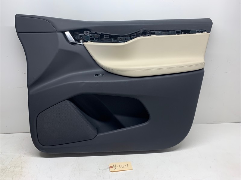 16-20 OEM Tesla Model X Front Right Passenger Side Door Panel Trim Cream 5621 C2