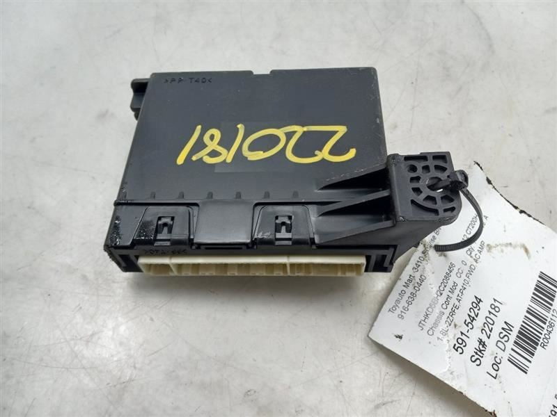 11-12 LEXUS CT200H 1.8L FWD AT CHASSIS ECM AC BLOWER MOTOR CONTROL MODULE