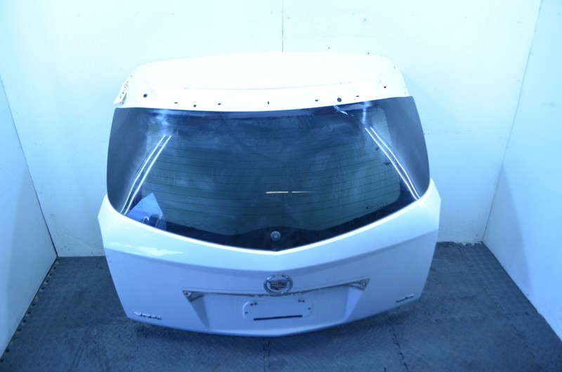 10-16 CADILLAC SRX REAR TRUNK LID TAILGATE LIFTGATE DOOR SHELL WHITE OEM