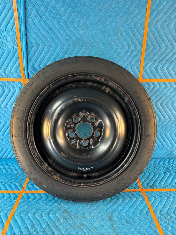 1989-1991 Chrysler TC Maserati 46K OEM 15" Spare Wheel Tire T125/70 R15 95M