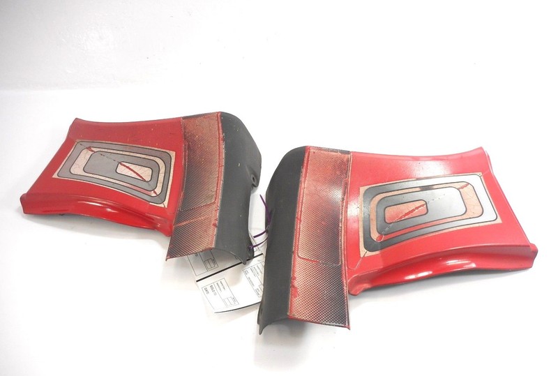 91 Toyota Supra MK3 Rear Driver Left Pass Right Quarter Mud Moulding Pair OEM