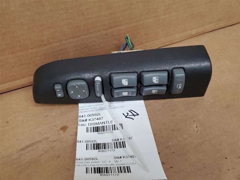 Driver Front Door Switch Driver's Master Fits 99-05 BLAZER S10/JIMMY S15 271173