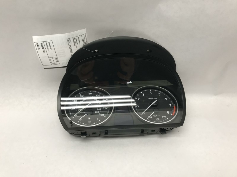 09 10 11 12 BMW 335I SPEEDOMETER INSTRUMENT CLUSTER MPH OEM 80K MILES
