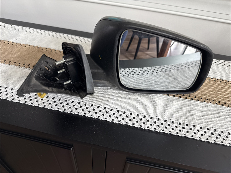 2009Mitsubishi Lancer Right Passenger RH Door View MirroR GRAY GREY COLOR A39A