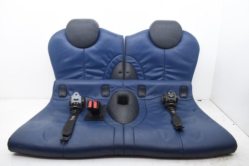 2006 Mini Cooper S R53Rear Folding Seat Full Set With Latches BLUE OEM KW84