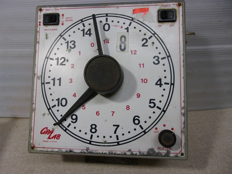 GRALAB Timer Model 173 #8 *FREE SHIPPING*