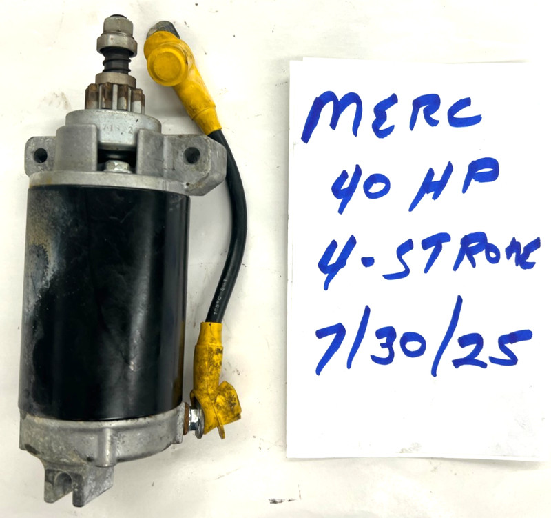 Mercury 4Stroke 3Cy 30-40-50-60 Starter 854636T 859170T 884045T 888160T 893887T
