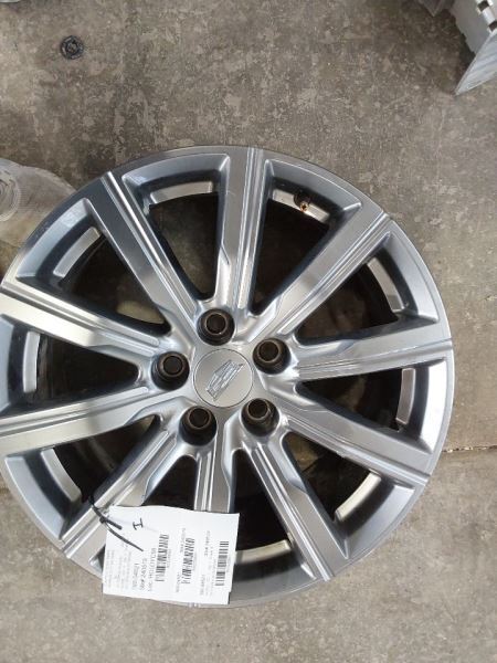 2019-2023 Cadillac XT4 Wheel Rim 18x8 10 Spoke Pearl Nickel Opt REP