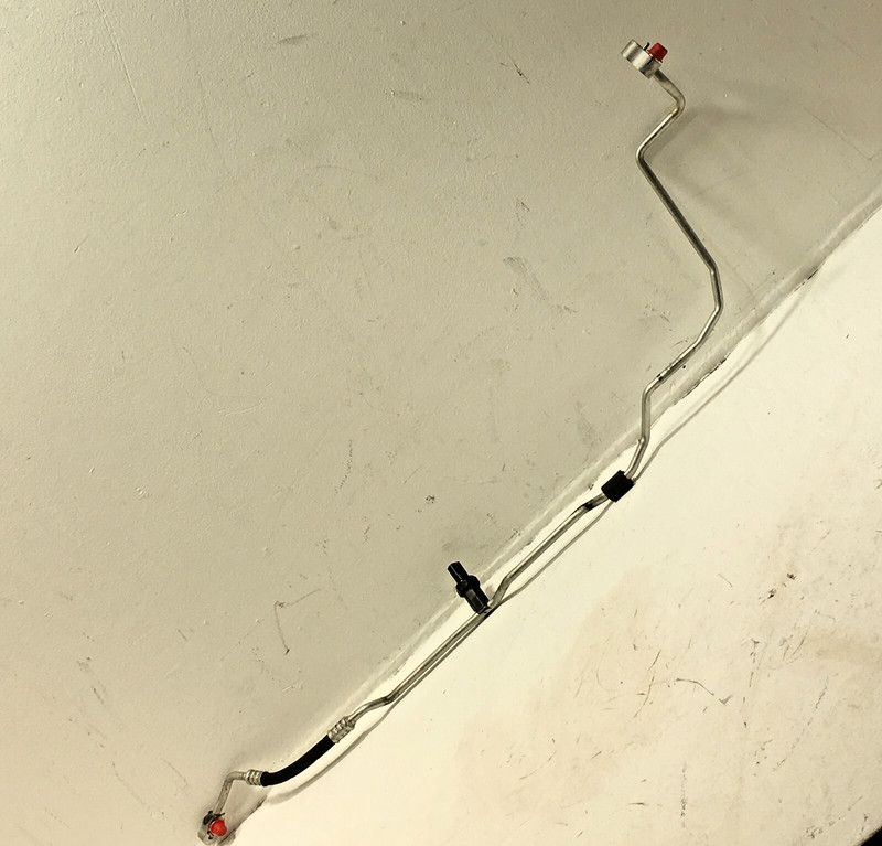 2011-2016 BMW 750 550 4.4 AC AIR CONDITIONING PRESSURE HOSE TUBE PIPE LINE OEM