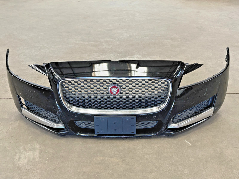 ⭐2016-2020 JAGUAR XF COMPLETE FRONT BUMPER COVER PANEL W/ PDC BLACK OEM LOT2718