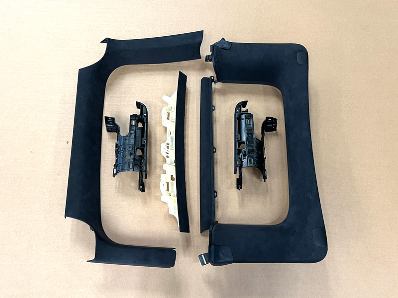 ⭐16-20 TESLA MODEL X REAR LEFT HEADLINER SUNROOF PANEL COVER TRIM OEM LOT2740
