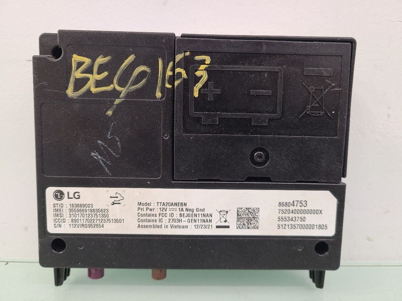 Chassis ECM Communication Telematics Onstar Fits 22-25 TRAILBLAZER 588937