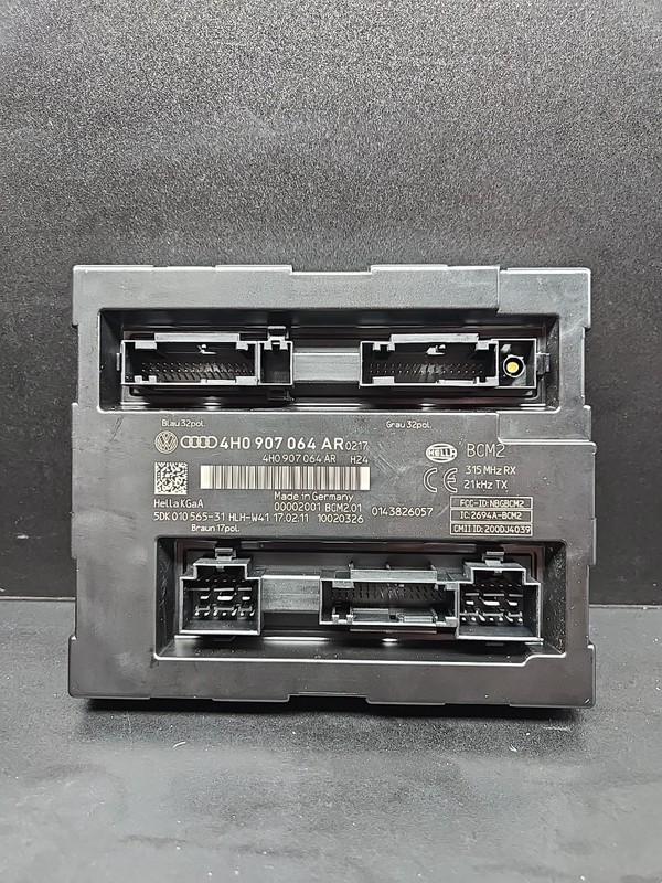2012-18 AUDI A6 A7 A8 A8L S6 S7 S8 TOUAREG BCM BODY COMFORT CONTROL MODULE