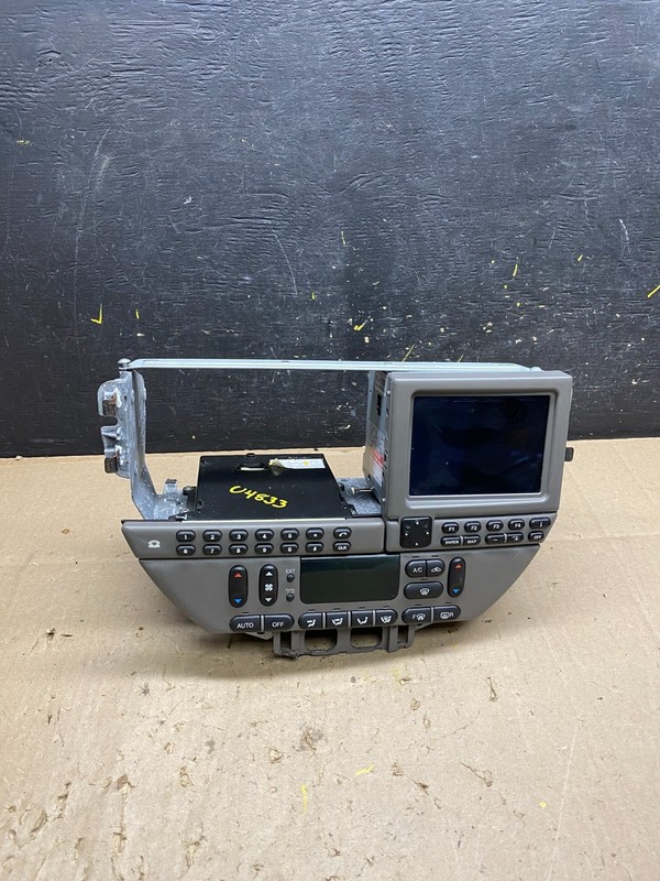 1999 - 2002 Jaguar S-Type Dash Climate A/C Temperature Radio Panel u4833 DG