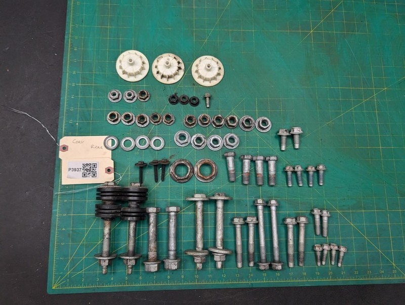 Rear Suspension Bolts Set 2000 Chevrolet Corvette 1998 1999 2000 2001 2002 2003