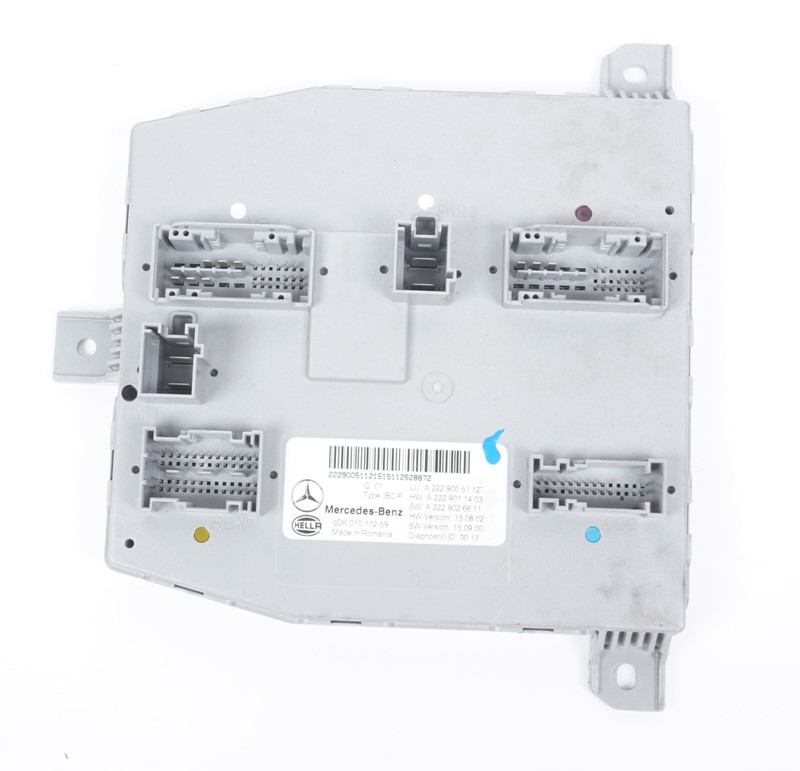 14-17 Mercedes S550 W222 Front Left Side SAM Fuse Box Module 2229005112 OEM