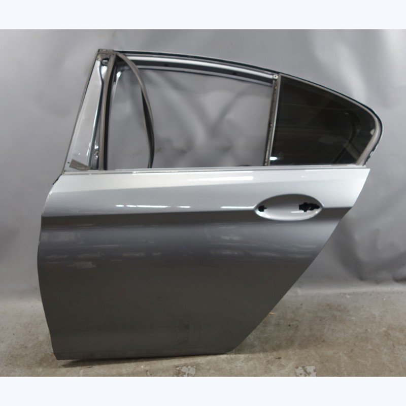 2017-2023 BMW G30 5-Series Left Rear Door Shell Bare Blue Stone Metallic OEM