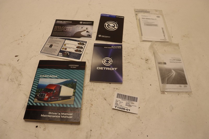 2008-2017 FREIGHTLINER CASCADIA 125 OWNERS MANUAL INFO GUIDE HAND BOOKS OEM