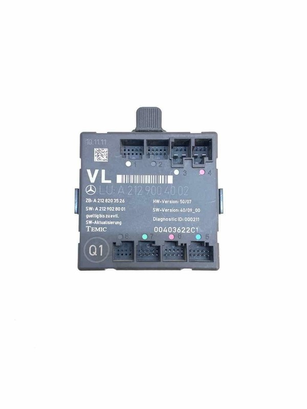 2012 c class lh driver front door control module a2129004002