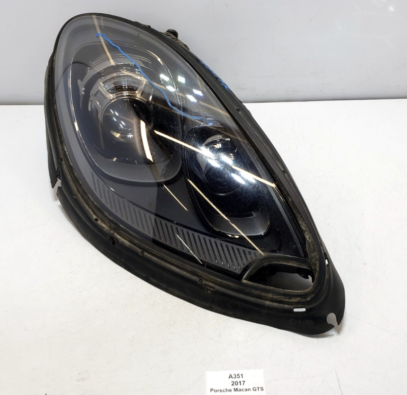 ✅15-18 OEM Porsche Macan GTS 95B Front Right Passenger Headlight Lamp Xenon 34k*