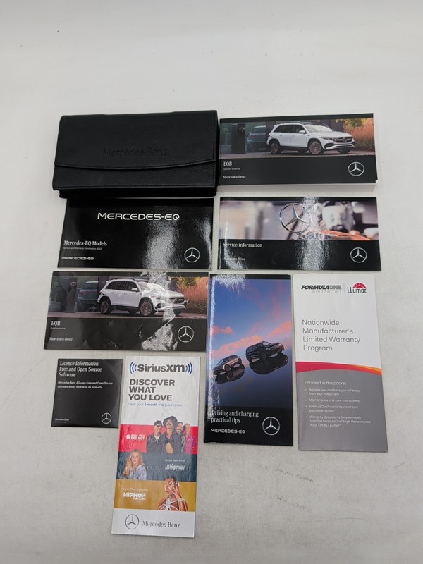 2023 Mercedes EQB Owners Manual Set Case NEW Benz 250 350 300 250 SUV