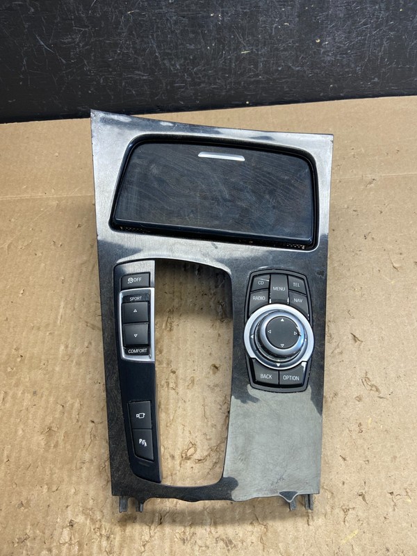 2009 to 2015 BMW F01 740i 750i Center Console Wood TrimMode Switches AC9227 DG