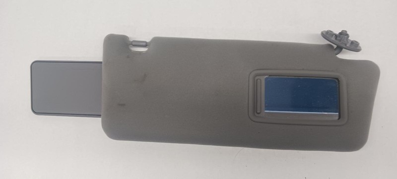 05-'11 TOYOTA TACOMA Crew Cab passenger Sun visor w/extender gray OEM