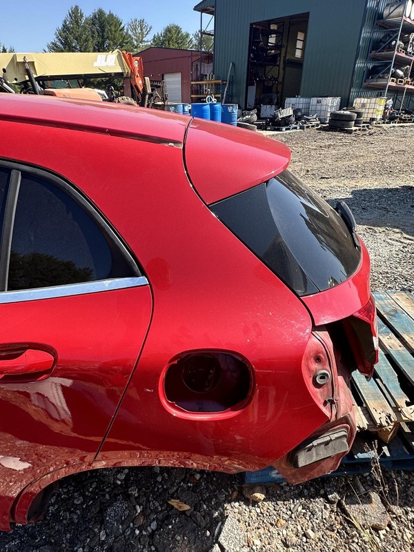 2015-2020 MERCEDES GLA250 X156 REAR LEFT SIDE QUARTER PANEL CUT RED OEM