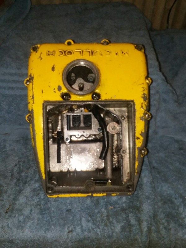 McCulloch D44 d44 gas tank chainsaw part only bin1006