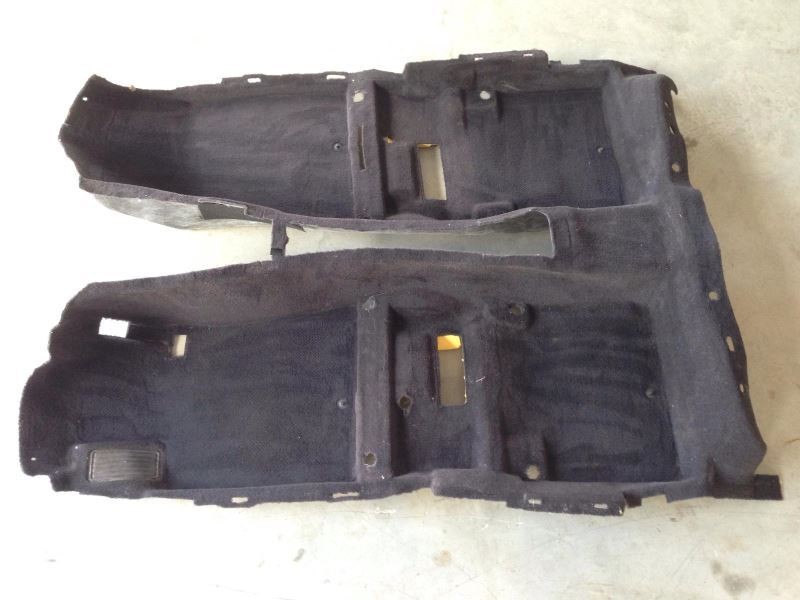 Floor Carpet Assembly Black Fits 2009-2010 Hyundai Genesis Sedan 66014