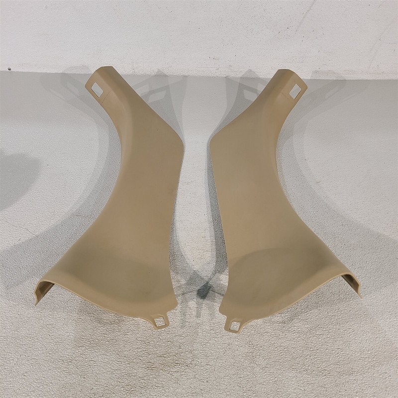 05-13 Corvette C6 Interior B Pillar Seat Belt Trim Covers Oem Aa7398