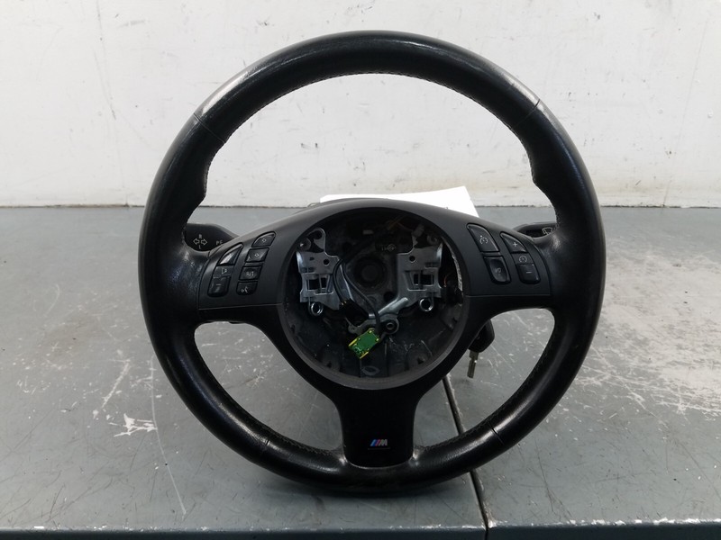 2002 BMW M5 E39 Steering Wheel / Column / Key #1164 J7