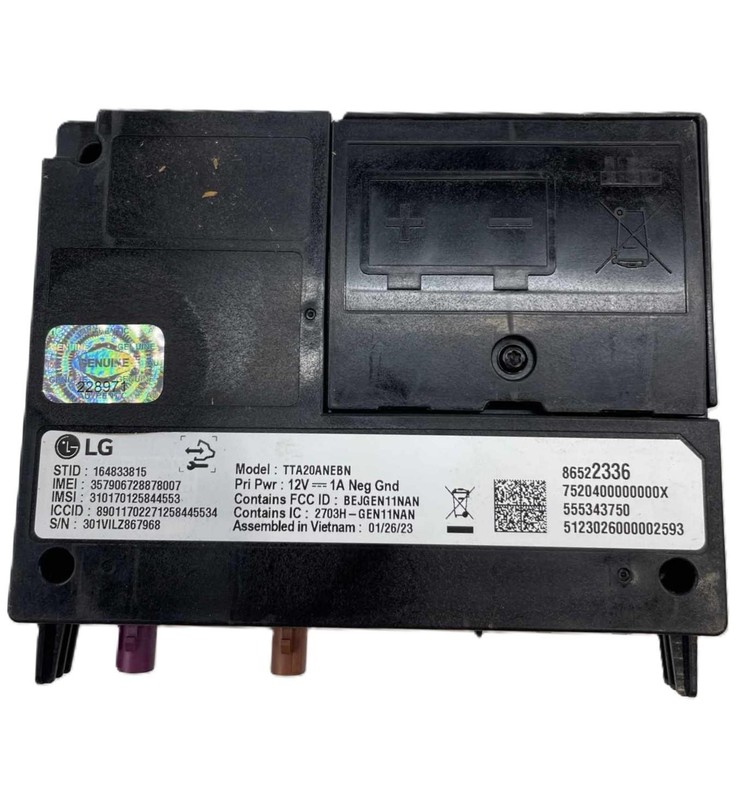 2023 Chevy Bolt EUV LT Telematic Communication Control Module 86522336 OEM